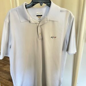 Greg Norman Collection White Polo Shirt